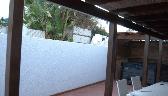 outside terrace