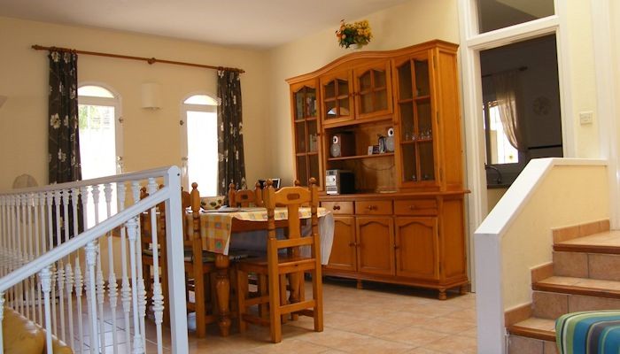 elevated dining room